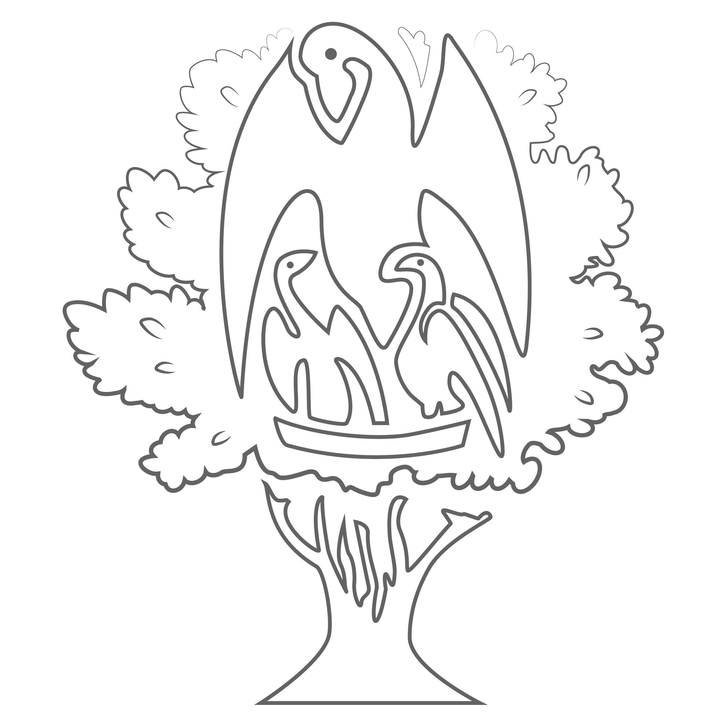 Логотип фестиваля Зеленый пеликан